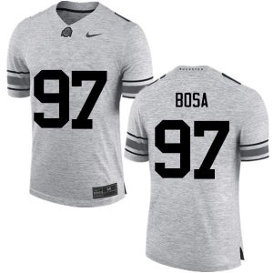 Men's Ohio State Buckeyes #97 Nick Bosa Gray Nike NCAA College Football Jersey Supply GLS7644WW